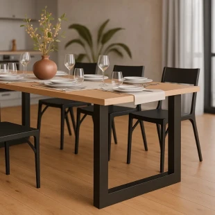 Nohy na st�l pre kuchy�u a jed�le� 