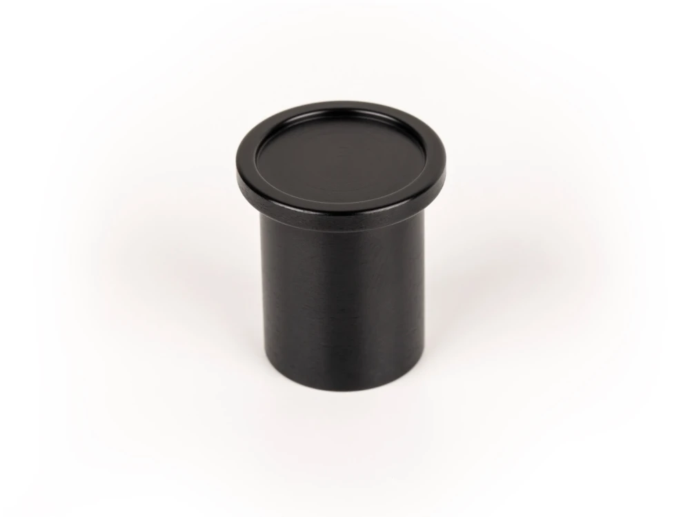 Úchytka knobka Viefe ROUND / čierna brúsená / 28 x 45 mm