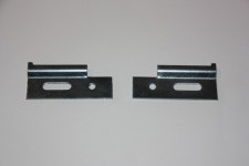 Z�vesn� plech mont�ny / 52 x 33 mm / biela zinkovan�