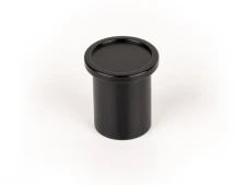 �chytka knobka Viefe ROUND / �ierna br�sen� / 28 x 45 mm