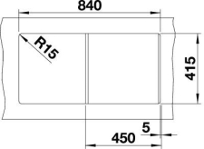 Blanco FAVUM 45 S schma