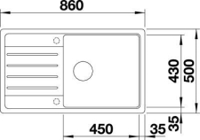 Blanco LEGRA XL 6 S schma