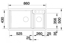 Blanco METRA 9 schma