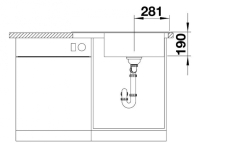 Blanco ZENAR XL 6 S Compact - schma
