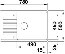 Blanco ZIA XL 6 S Compact schma