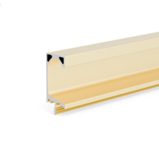 Madlo UM-932 do hrany s koncovkami � na zafr�zovanie / 3000 mm / zlat� matn�