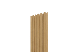 Lamelov panel 3D PLUS 2650x300 mm / lamely - dub eurpsky  / podklad    dub eurpsky