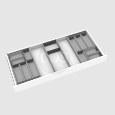 Prbornk do zsuvky BLUM ORGA-LINE / rka 1100 - 1199 / hbka 500 / nerez / siv