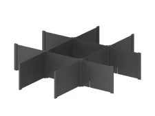 Rozdelova� do v�suv.z�suvky STYLE antracit 600mm