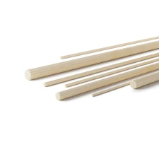 Spojovac� dreven� kol�k metrov� 14 mm / buk / ryhovan� kol�kov� ty� 1 m