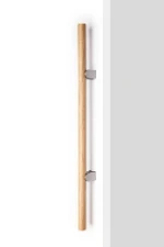 �chytka Viefe KUMO WOOD BIG ONE BBS � obojstrann� / dub + vzh�ad nerezovej ocele / 1596 mm
