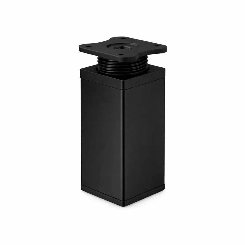 Nábytková nožička 40x40x100mm čierna